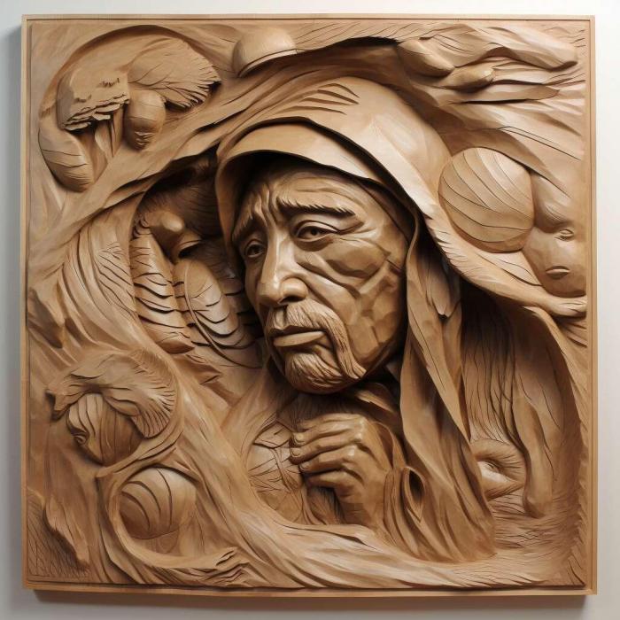 نموذج ثلاثي الأبعاد لآلة CNC 3D Art 